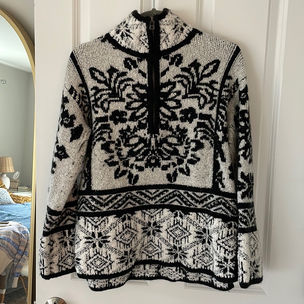 Anthropologie Fair Isle Sweater